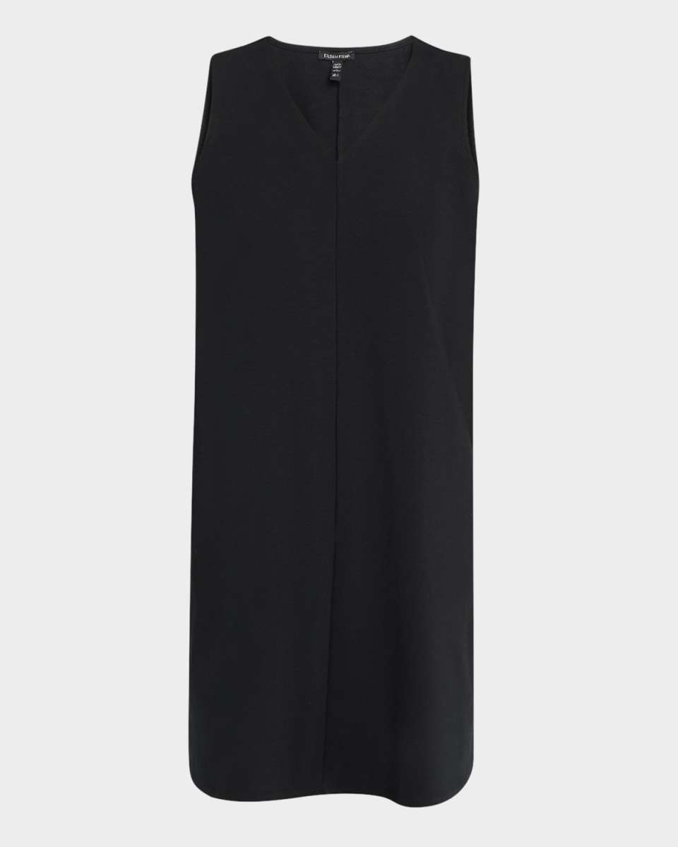 Sleeveless Ponte Shift Dress